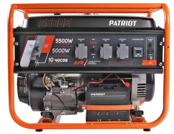 Генератор бензиновый PATRIOT GRS 6500 E