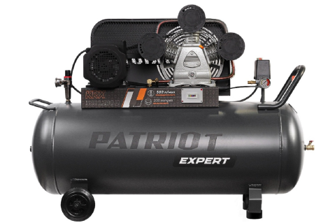 Компрессор поршневой patriot KRX 580 L200 D