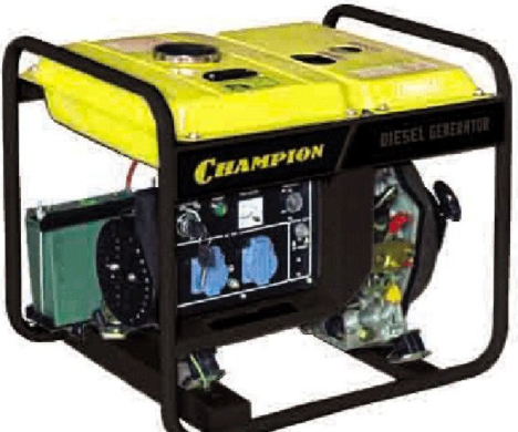 Дизельный генератор Champion DG 2200E