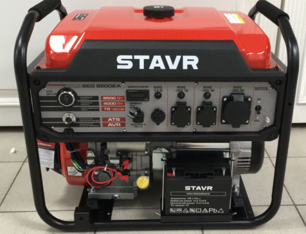 Генератор бензиновый Stavr SEG 8500EA
