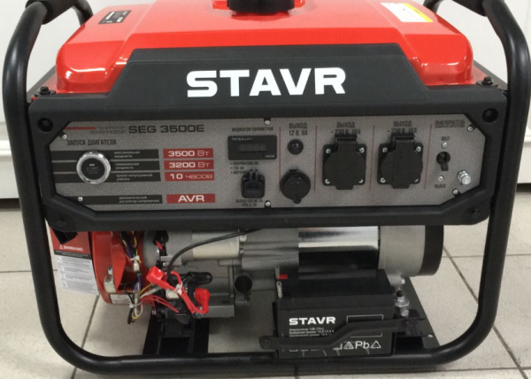 Генератор бензиновый  Stavr SEG 3500E