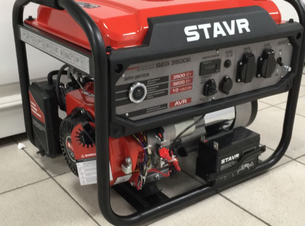 Генератор бензиновый  Stavr SEG 3500E