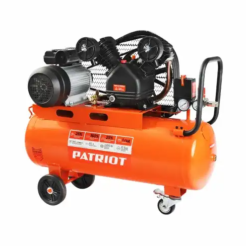 Компрессор поршневой безмасляный Patriot LRM 50-380R