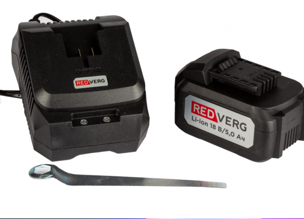 Газонокосилка аккумуляторная бесщеточная REDVERG RD-LM18-330BLK/U