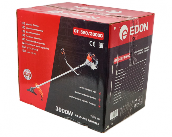 Триммер бензиновый EDON GT-520/3000C